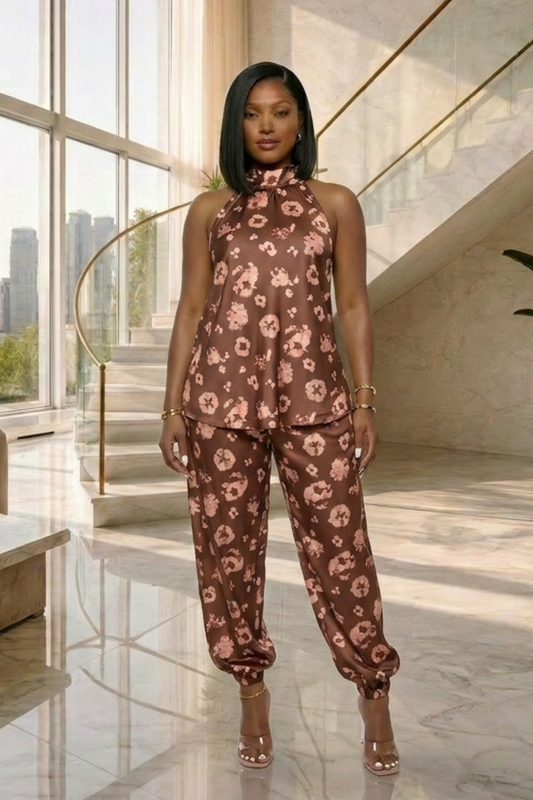 Mocha Bloom Ease Set