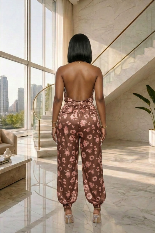 Mocha Bloom Ease Set