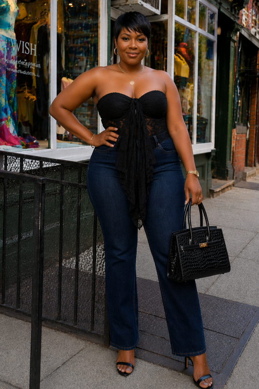 Midnight Flow Top