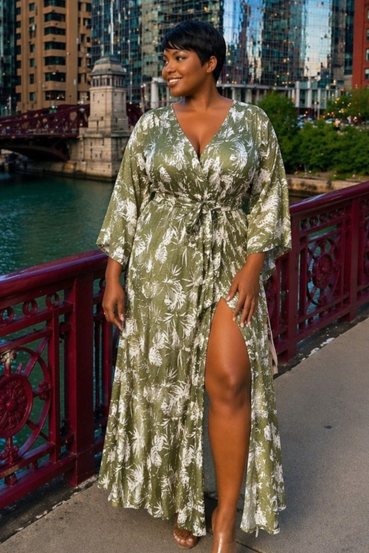 Olive Allure Curve Maxi