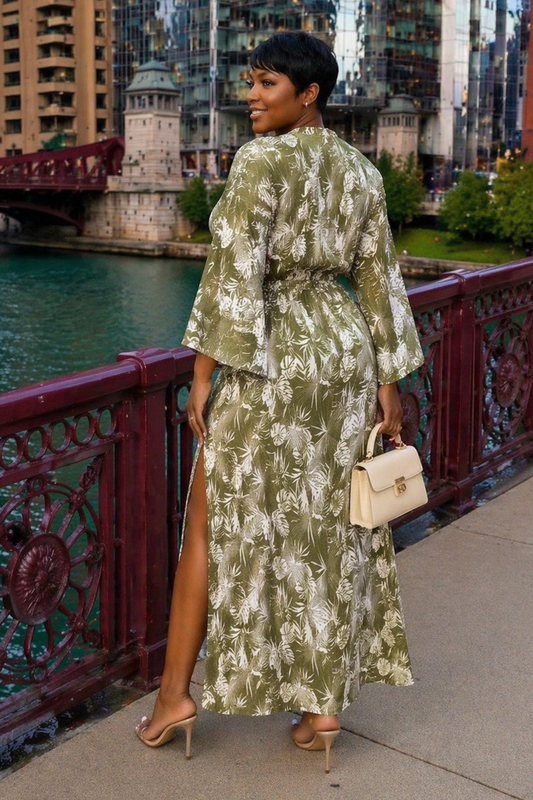 Olive Allure Curve Maxi