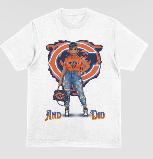“And Did” Chicago Bears T-shirt