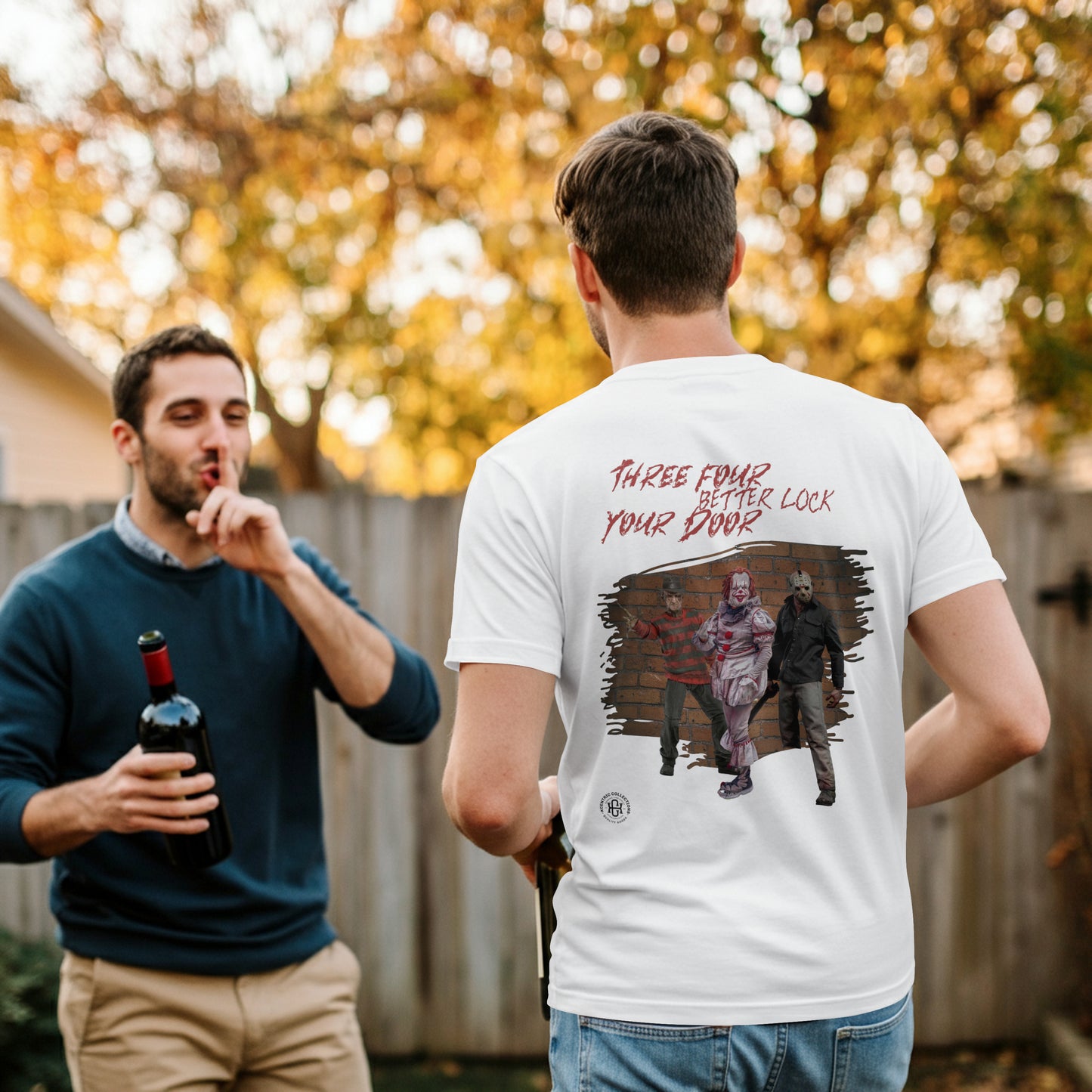 “One, Two… Look Who’s Coming for You” Horror Icon Tee