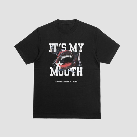 “It’s My Mouth” Graphic Tee – Speak Your Mind Edition