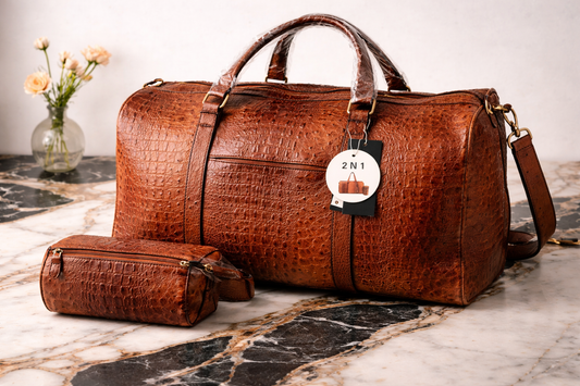 Vegan Croc Travel Set